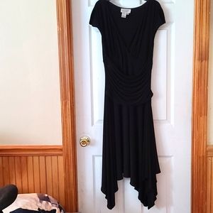 Black Adrianna Papell dress, size 6.